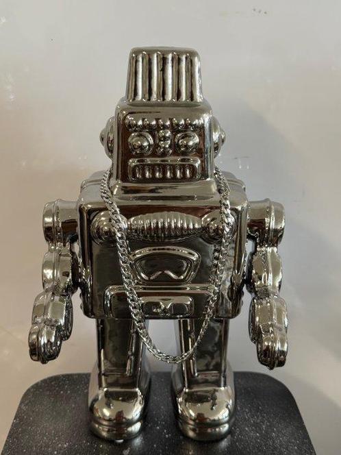 Daluxe Art - 1999 • Chrome Robot Display, Antiek en Kunst, Kunst | Schilderijen | Modern