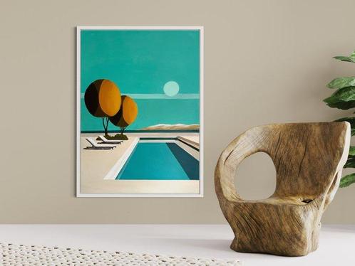 Tetiana Liakhovchuk - “Oasis”, XL, Antiek en Kunst, Kunst | Schilderijen | Modern