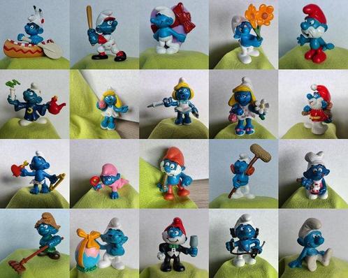 Schleich - The Smurfs - 21 - The Smurfs Figures with, Antiek en Kunst, Antiek | Overige Antiek