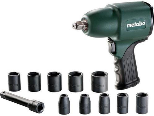 Metabo DSSW 360 SET 1/2 Perslucht slagmoersleutel in koffer, Doe-het-zelf en Bouw, Gereedschap | Boormachines, Zo goed als nieuw