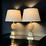 Le Dauphin - Lamp (2) - *Rare Paire* - Model Australië Beige