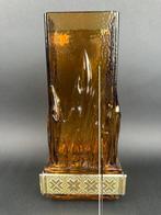 Kumela Finland - Eino Wänni - Amber Glass - Vase - Verre, Antiek en Kunst