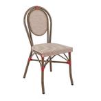 Nieuwe Terrasstoel Parijs - Rood- Vintage/Café, Tuin en Terras, Ophalen