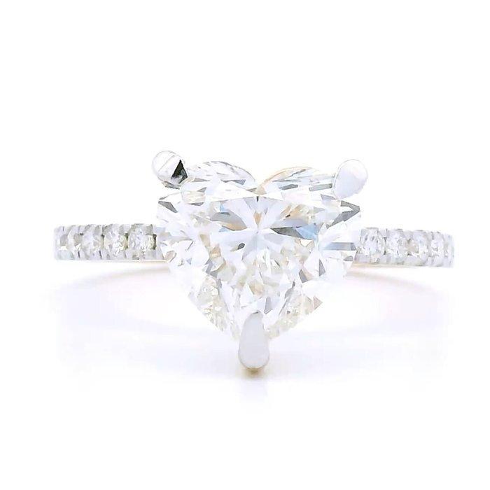 Ring - 18 karaat Geel goud - 2.85ct. tw. Diamant (Lab-grown), Bijoux, Sacs & Beauté, Bagues