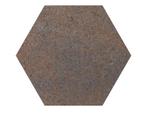 Small Collection Hexagon Dakar Brown / MAT Keramisch ) /, Ophalen of Verzenden