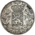 België. Leopold II. 5 Francs 1871 (Zonder minimumprijs), Postzegels en Munten