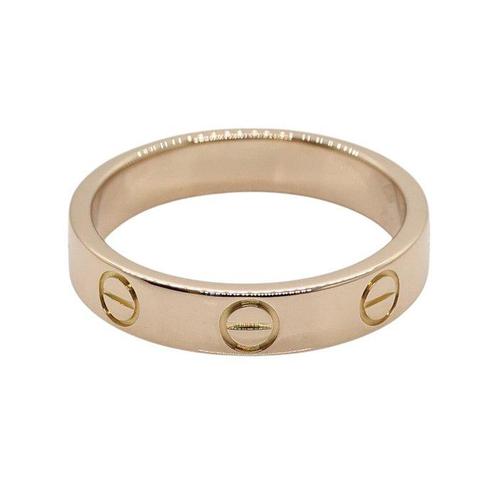Cartier - Bague - LOVE small model - 18 carats Or rose, Handtassen en Accessoires, Ringen