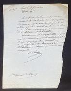 [Bonaparte] Amiral Bruix - Lettre autographe signée, Nieuw