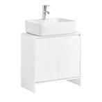 2dekans | SoBuy BZR157-W Wastafelonderkast Badkamerkast, Ophalen of Verzenden