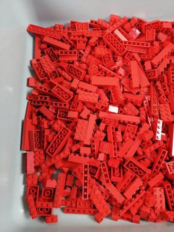 Lego - geen serie - 1000 red LEGO bricks - 1990-2000 beschikbaar voor biedingen