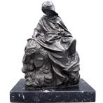 sculptuur, Maternidad - 26 cm - Brons, Marmer, Antiek en Kunst