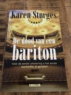 Dood van een bariton 9789055018376, Karen Sturges, Verzenden