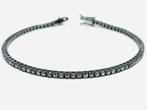 Tennis armband - 18 karaat Witgoud - 8.50ct. tw. Diamant, Handtassen en Accessoires, Antieke sieraden