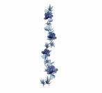 Grijze Halloween Bloemenslinger 2,2m, Verzenden, Nieuw