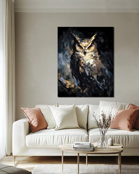 Wysocky John - Rustic Owl - XL, Antiek en Kunst, Kunst | Designobjecten