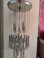 Gaetano Sciolari - Lampe à suspendre - Chrome, Verre, Antiek en Kunst