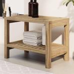 vidaXL Badkamertafel 60x30x45 cm massief teakhout, Huis en Inrichting, Badkamer | Badtextiel en Accessoires, Verzenden, Nieuw