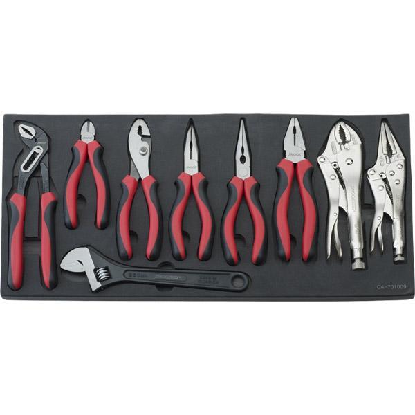 Smoos 9-delige tangenset  Softmodule - Smoos, Doe-het-zelf en Bouw, Gereedschap | Handgereedschap, Ophalen of Verzenden