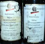 1993 + 1997 Riesling Spätlese (sweet) - Geisenheimer, Nieuw