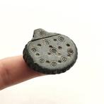 Asiatique occidental, Bactrian Schiste Pendentif talisman en