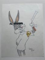 Virgil Ross Original colour page - Bugs Bunny