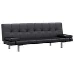 Moderne Slaapbank Zwart | Tweede Kansje | OP = OP, Huis en Inrichting, Slaapkamer | Slaapbanken, 70 cm of minder, Verzenden, Zwart