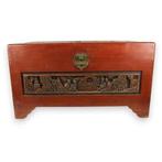 Opbergkoffer - Hout - China - Chinese houten kist, Antiek en Kunst