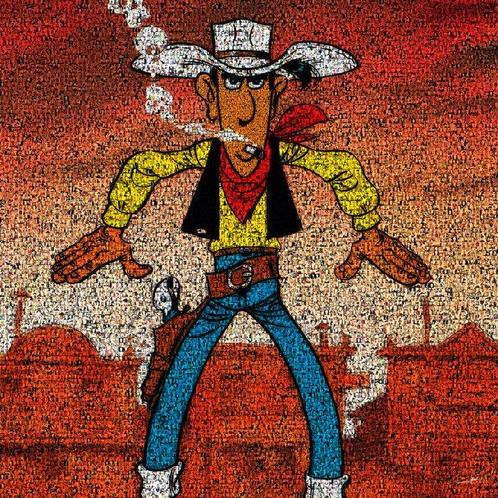David Law (1967) - Crypto Lucky Eastwood II, Antiek en Kunst, Kunst | Schilderijen | Modern