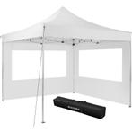 Partytent Olivia 3x3 m met 2 zijdelen - wit, Verzenden