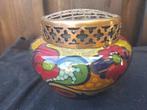 Gouda Holland - Vase - Faïence - Rozen vaas, Antiek en Kunst