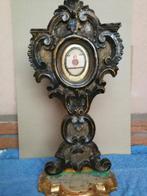 Reliquiarium barok in hout gesneden - 50 cm - Hout -