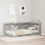 vidaXL Boekenkast Bed in Betonnen Grijs 75 x 190 cm van, Huis en Inrichting, Slaapkamer | Bedden, Verzenden, Nieuw
