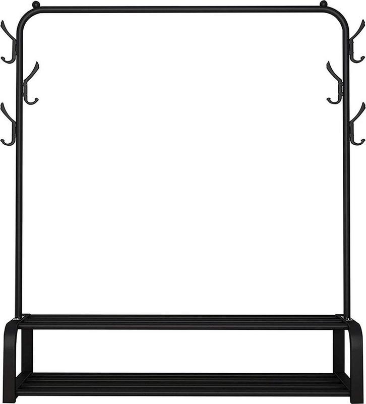 2dekans | Dubbele kapstok met boomvorm en schoennenopslag -, Huis en Inrichting, Kasten | Schoenenkasten, Ophalen of Verzenden