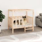vidaXL Hondenmand 105,5x83,5x100 cm massief grenenhout, Dieren en Toebehoren, Verzenden, Nieuw