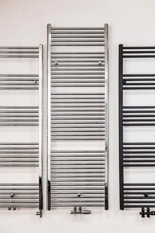 160x50 cm - 906 Watt - Oppio Handdoekradiator - Chroom, Doe-het-zelf en Bouw, Verwarming en Radiatoren, Ophalen of Verzenden