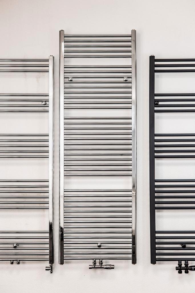 160x50 cm - 906 Watt - Oppio Handdoekradiator - Chroom, Doe-het-zelf en Bouw, Verwarming en Radiatoren, Ophalen of Verzenden