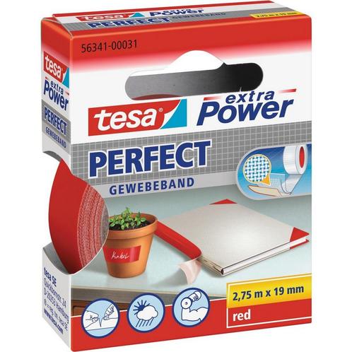 Tesa extra Power Perfect, ft 19 mm x 2,75 m, rood, Maison & Meubles, Accessoires pour la Maison | Autre