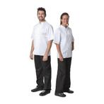 Whites Boston unisex koksbuis korte mouw wit | 65%, Verzenden, Nieuw in verpakking
