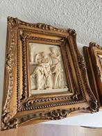Biggs & Sons London - Reliëf, Greek muses. - 28 cm - Albast,