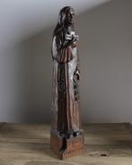 Snijwerk, St Theresia van Lisieux - 49 cm - Eik