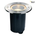 SLV DASAR 115 Grondspot RVS-316 rond GU10 IP67 kantelbaar, Tuin en Terras, Buitenverlichting, Verzenden, Nieuw, Netvoeding