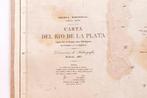 Uruguay - La Plata-rivier; Dirección de Hidrografía - Carta