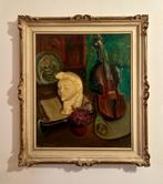 Giuseppe Rossi (1876-1952) - Natura morta con violino, Antiek en Kunst