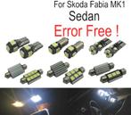 Kit 14 Ampoules Led Intérieur Pour Skoda Fabia 1 Mk1 Mki Ber, Auto-onderdelen, Verzenden, Nieuw