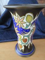 Gouda Holland - Vaas - Aardewerk - Plateelvaas Gouda 1928, Antiquités & Art