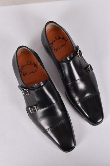 SANTONI - 5 / 39 - Double monk - No Reserve - Chaussures à