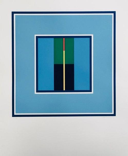 Léon Wuidar (1938) - Composition constructiviste, Antiek en Kunst, Antiek | Overige Antiek