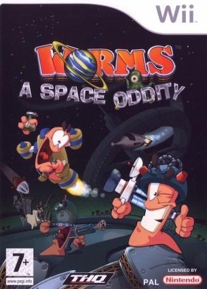 Worms a Space Oddity (Wii Games) (Nintendo Wii), Games en Spelcomputers, Games | Nintendo Wii, Zo goed als nieuw, Ophalen of Verzenden