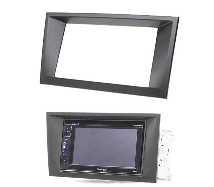 Facade Autoradio 2 Din Noir Pour Ford Mondeo, Auto diversen, Autoradio's, Verzenden