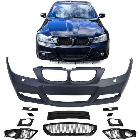 M Pakket Voorbumper Met PDC BMW E90 E91 2008 - 2011 B8277, Auto-onderdelen, Carrosserie, Nieuw, BMW, Voor, Bumper